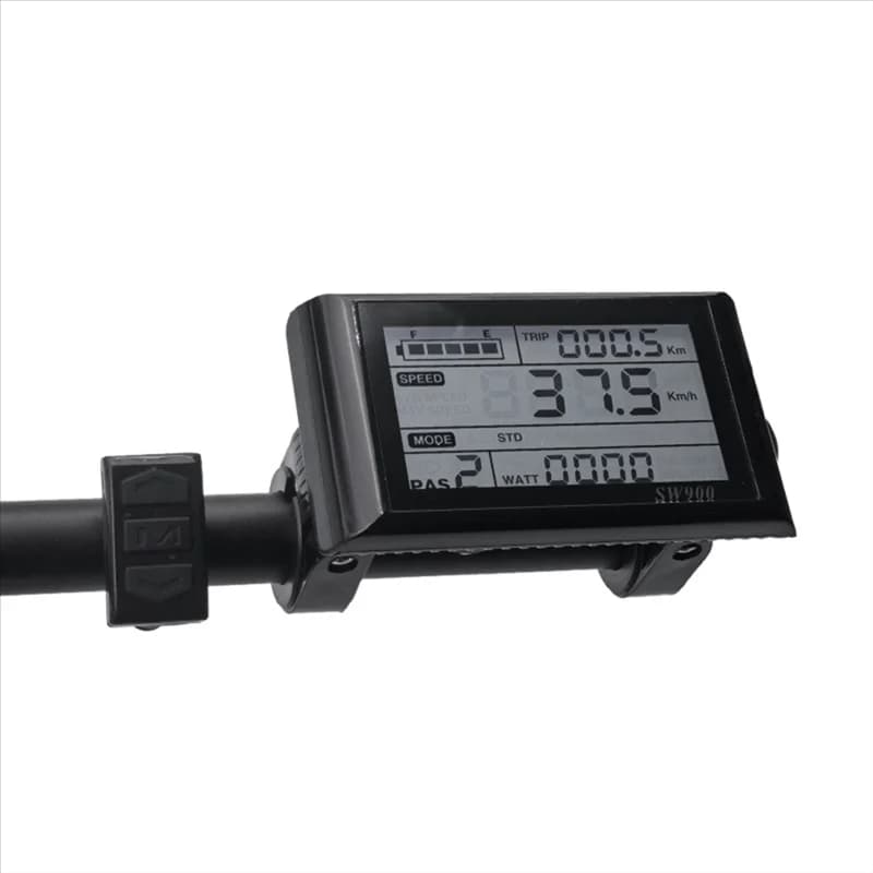 A29Z-24V-60V SW900 Display a 6 pin Connettore impermeabile Parte di modifica Bici elettrica Display LCD Misuratore per scooter elettrico