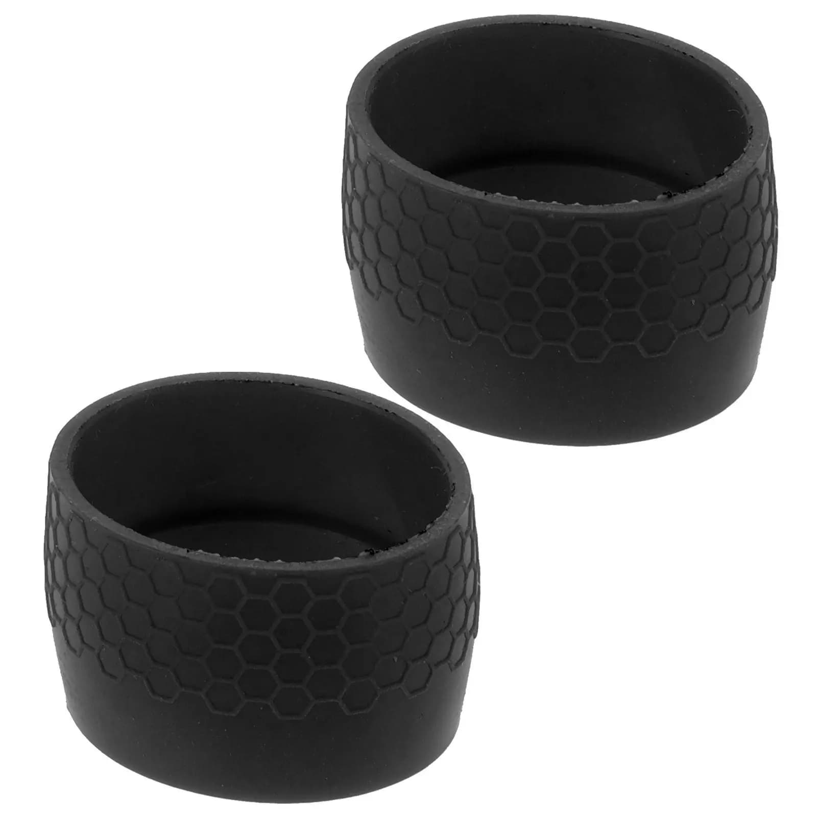 2 Pezzi Anelli di Fissaggio Manubrio Bici da Corsa in Silicone Antiscivolo per Ciclismo su Strada e Mountain Bike con Gestione Cavi