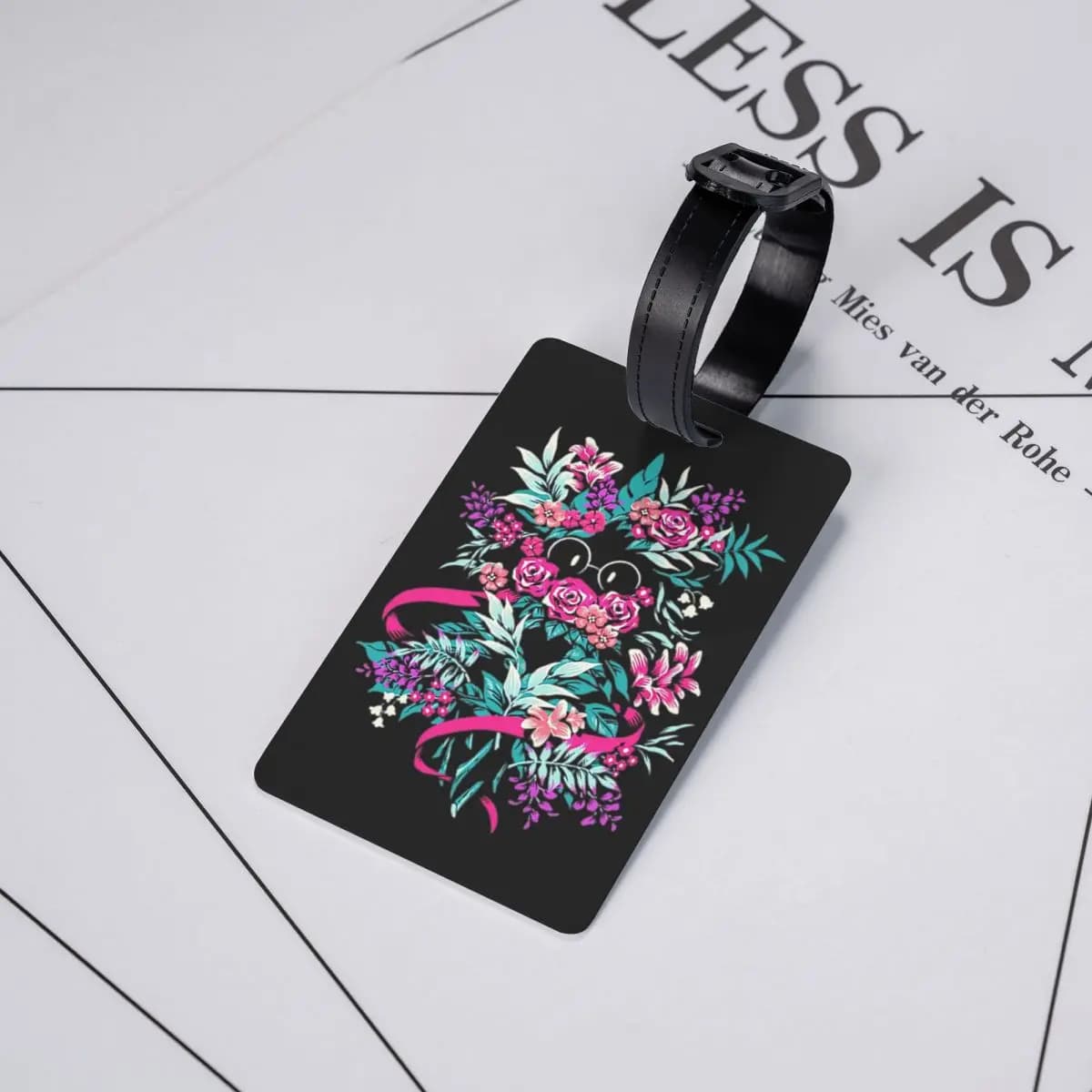 Etichette per Bagagli Deltarune Spamton Merch Ralsei, Accessori per Valigie, Etichette da Viaggio, Porta Etichette con Nome e Indirizzo