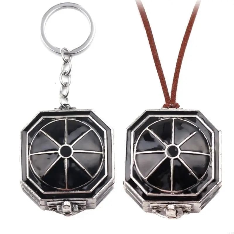 Accessori per collana/portachiavi con bussola per l'escursionismo, il campeggio e l'esplorazione della natura