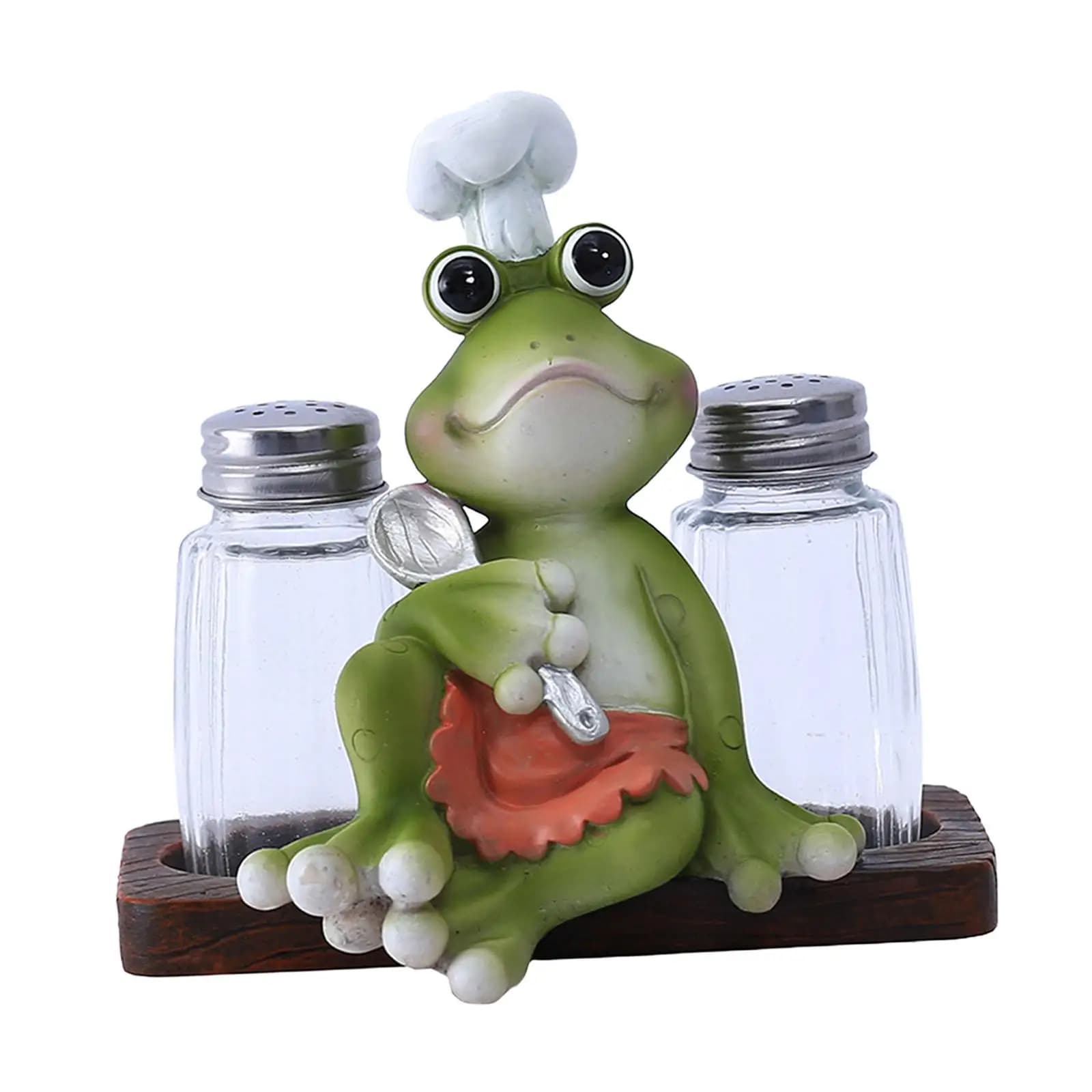 Bottiglia di pepe Barattolo di condimento Saliera e pepe Set Supporto Accessori da cucina Strumento Barattolo di spezie carino per la famiglia regalo