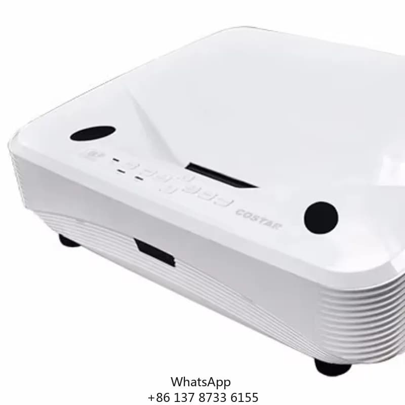 2024 Mini proiettore LCD laser 4K di vendita caldo con obiettivo con messa a fuoco automatica Proiettore educativo portatile pronto per Internet per bambini