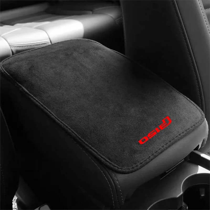 Tappetino per bracciolo in pelle scamosciata cuscino di protezione per bracciolo cuscino di protezione per braccioli Auto per Ford F150 ranger 10 11 12 13 14 21