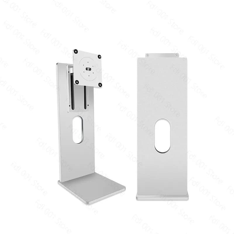 Aluminum Monitor Stand Mount Height Adjustable Swivel Wireless Charging Base
