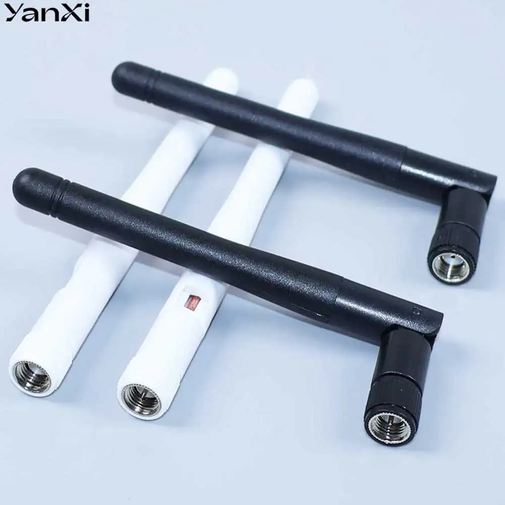 2.4GHz 5.8G 3dBi Dual-band WIFI Bluetooth External Antenna SMA Male Female Plug Connector For Wireless Router Folding Antenna