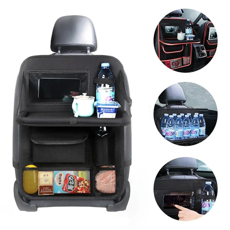 Vassoio per seggiolini auto Supporto per tablet / Stoccaggio multitasche Interni per automobili Stivaggio Riordino / Accessori per auto Organizzatore universale