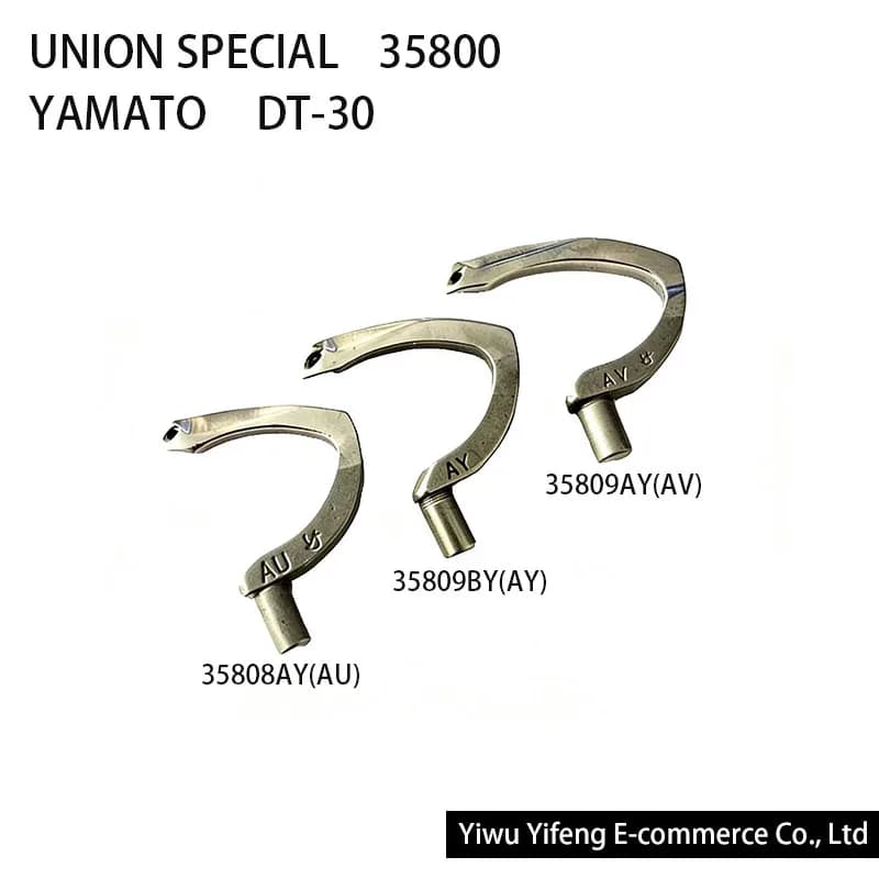 Parti per Macchine da Cucire UNION SPECIAL 35800 Looper 35808AY 35809AY 35809BY, YAMATO DT-30, Set di Looper a 3 Aghi