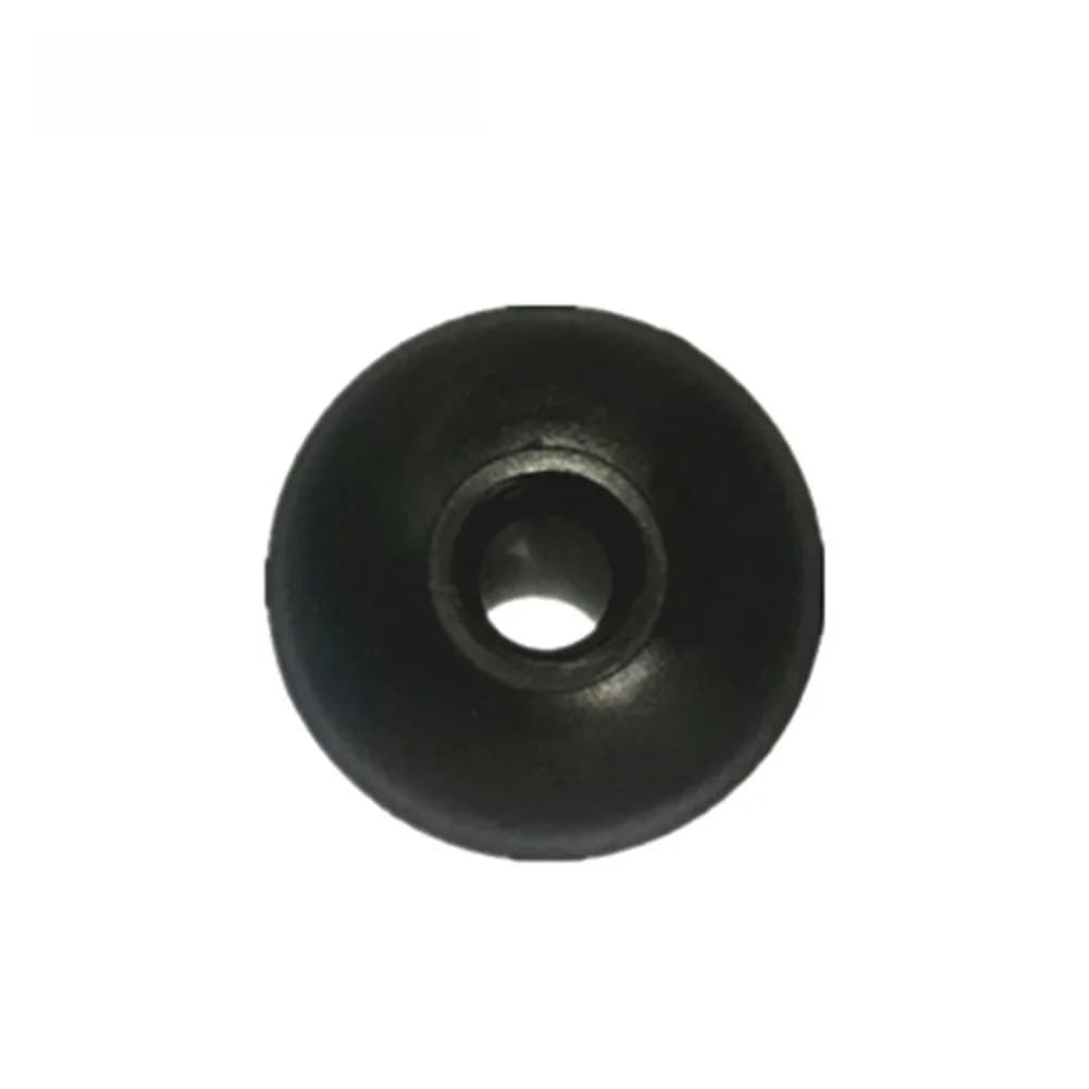 10 Pezzi Protezioni in Plastica Nera per Bastoncini da Trekking, Diametro 5,3cm, Spessore 2,15cm, Diametro Interno 1,2cm