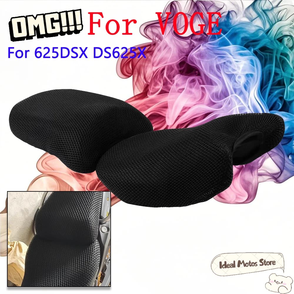Accessori moto Maglia Cuscino del Sedile Della Copertura Della Protezione Isolamento Copertura del Sedile Per VOGE DS625X 625DSX DSX625 DSX 625 DSX 625X