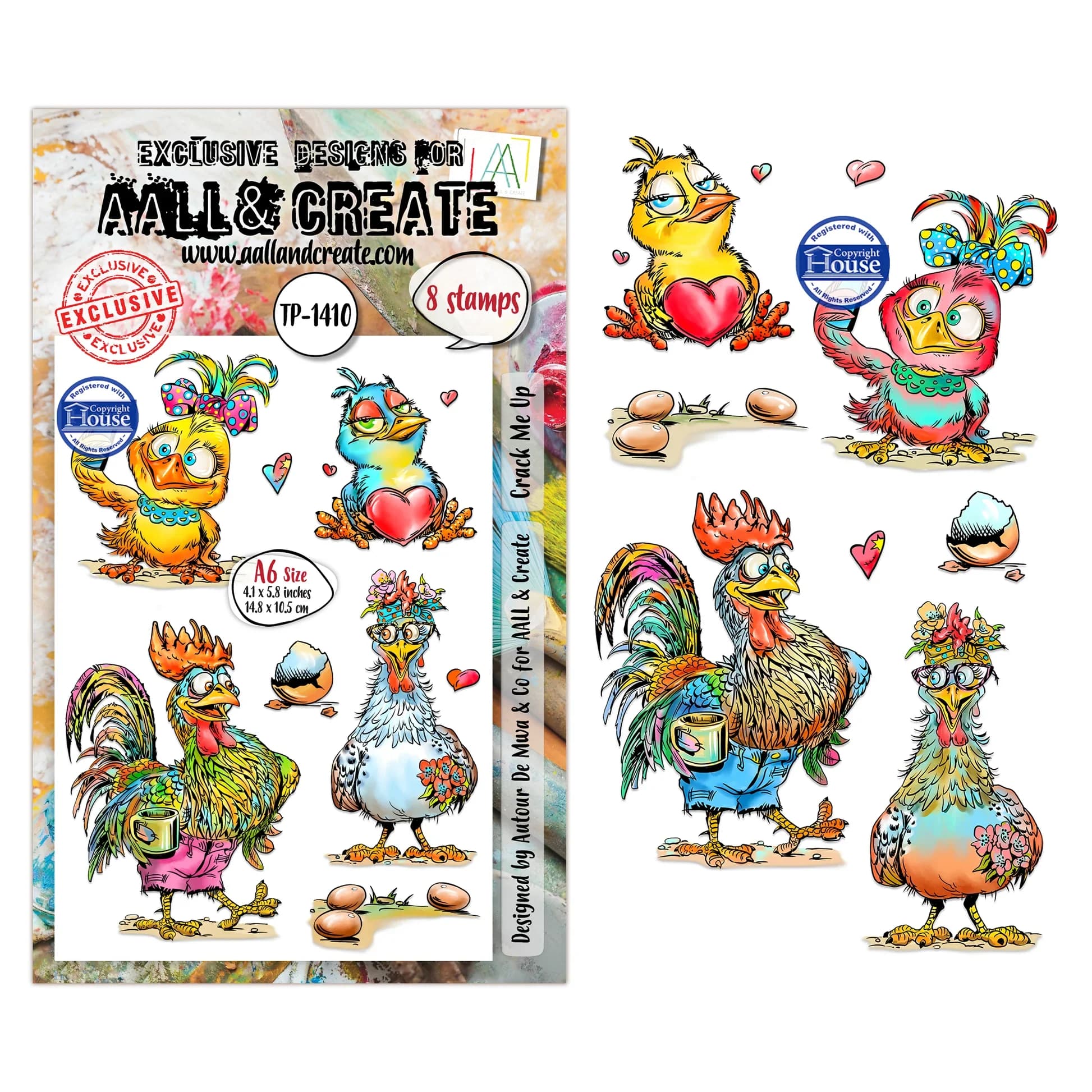 A6 Stamp Sets - Crack Me Up 2026 New For DIY Scrapbooking Crafts Maker Photo Album Template Handmade Decoration