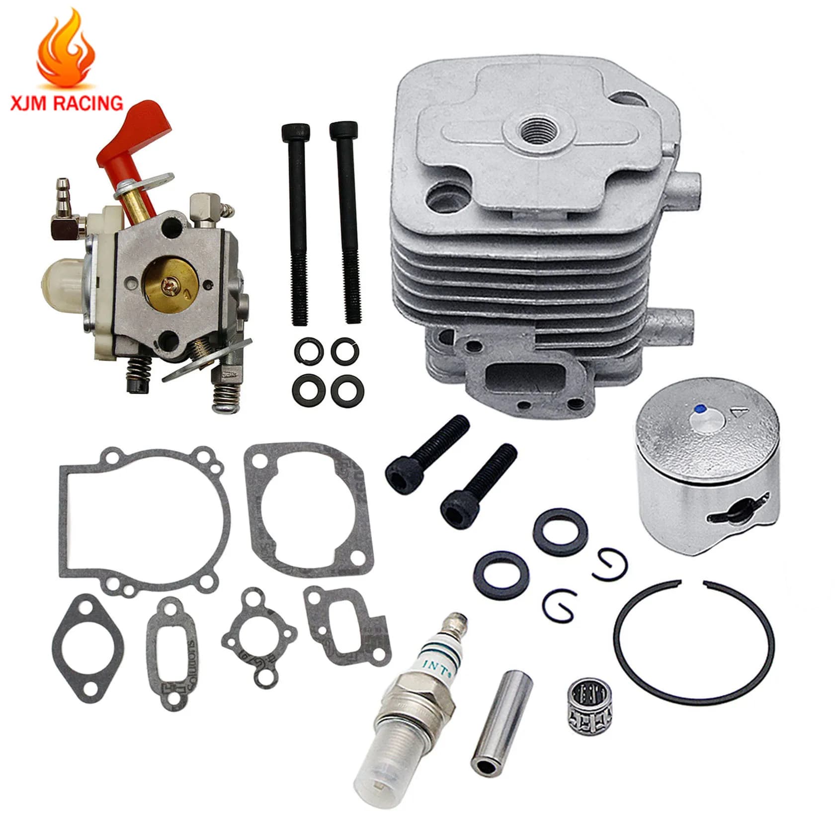 29CC 2 Fori Kit Testata per 1/5 HPI ROFUN ROVAN KINGMOTOR BAJA 5B 5T 5SC FG Losi 5ive T GoPed RC CAR DA CORSA GIOCATTOLI PARTI
