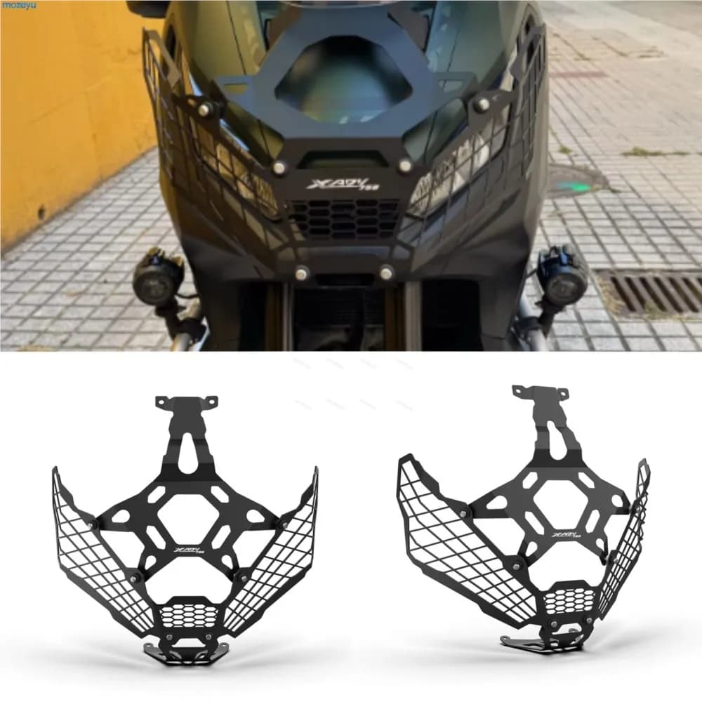 For Honda X-ADV 750 XADV750 2021-2023 2024 2025 2026 Scooter Headlight Headlamp Grille Shield Guard Cover Protector Accessories
