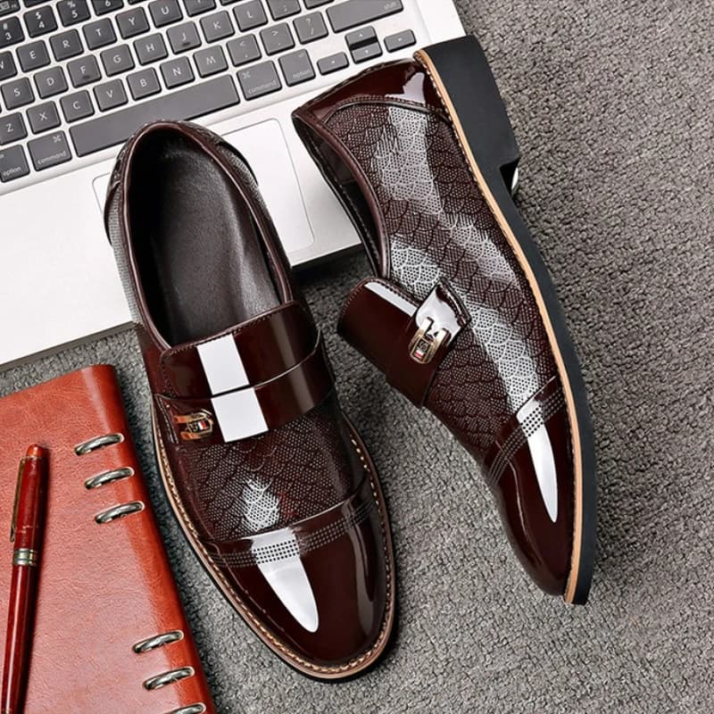 patent leather shoes for man luxury formal shoes man loafers italian wedding dress shoes eleganti casual business loafers
