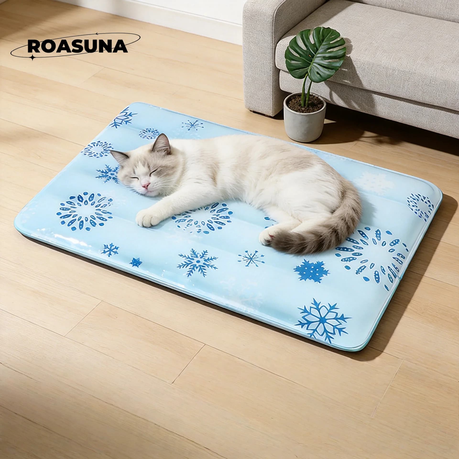 Pet Cooling Mat Summer Ice Sleeping Cushion for Dogs Cats Pressure Activated Cool Pad Non Toxic Heat Relief Pet Supplies