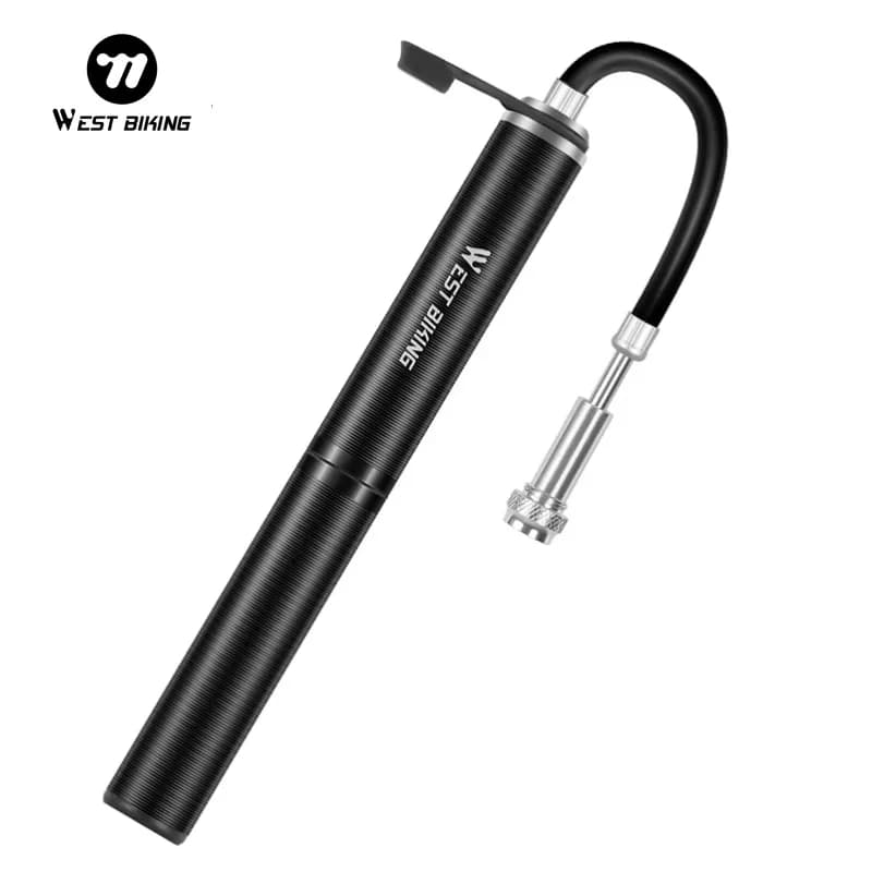 Pompa da bicicletta 160Psi Mini portatile leggero in lega di alluminio pompa da bici pompa d'aria ciclismo gonfiatore per pneumatici valvola Schrader Presta
