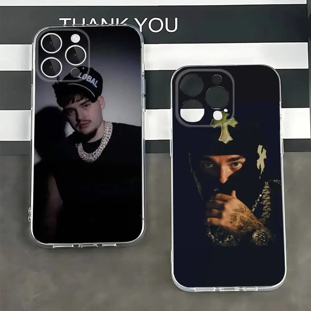 Y-Yeat Rap Singer Phone Case For iphone 17 16 15 11 12 13 14 Pro Max 7 8 Plus X Xr Xs Max SE 12mini Transparent Cover