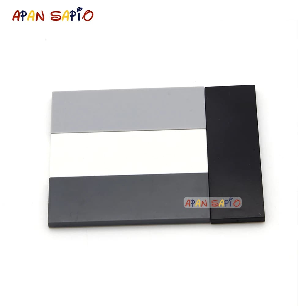 50 pz FAI DA TE Building Blocks Figura Mattoni Piastrella di Ceramica 2x6 Educativi Formato Creativo Giocattoli per I Bambini Compatibile Con 69729