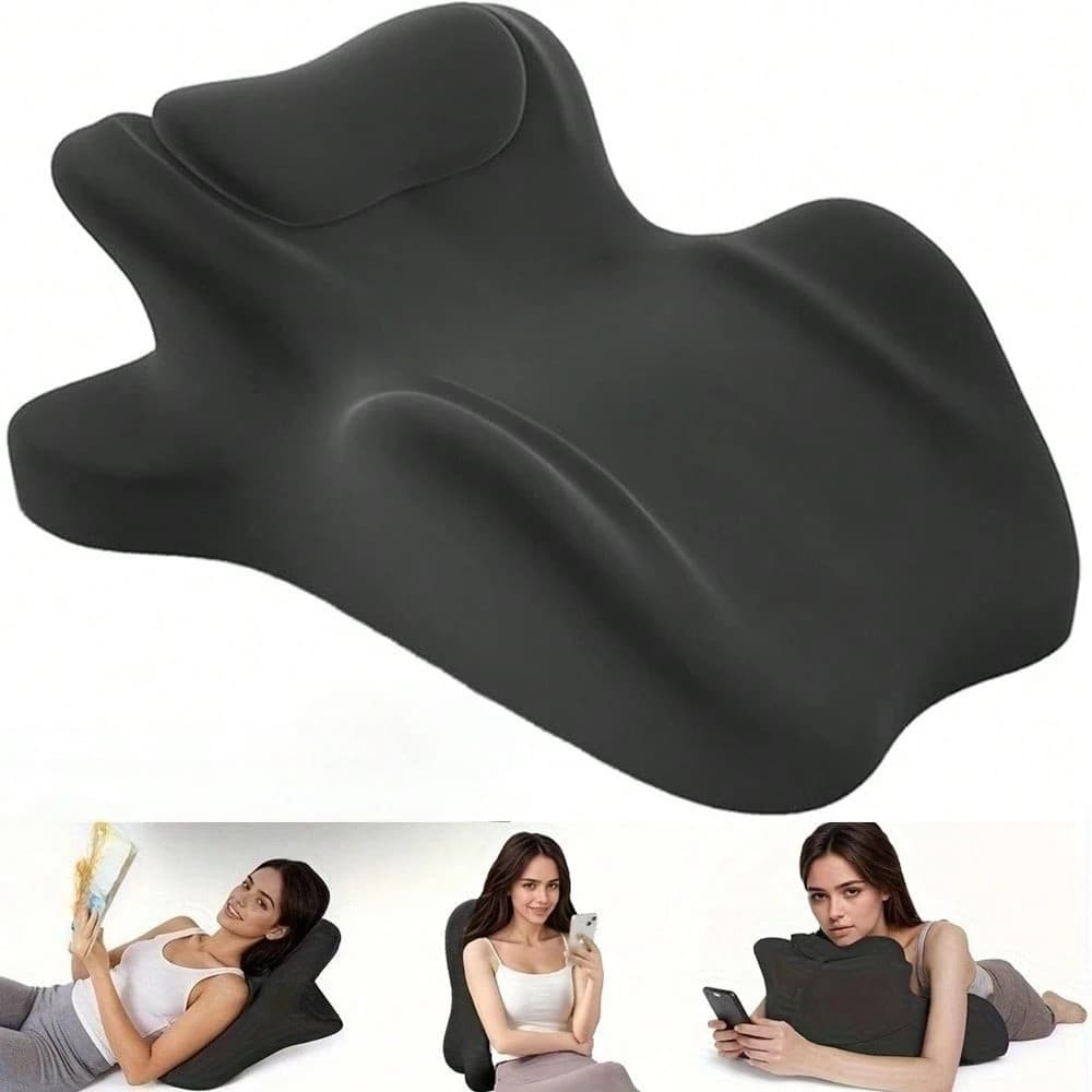 Cuscino Sweet Spot, cuscino ergonomico a cuneo in memory foam, supporto per la schiena con cuscino per lettino in memory foam multi-memoria, 27 ° Angolo perfetto