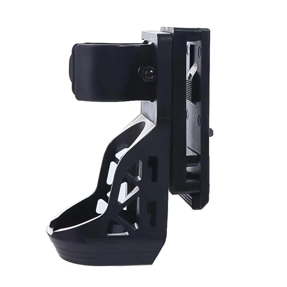 360° Rotating Rotating Flashlight Holder with Lever Side Lock Lightweight Flashlight Cover Portable Quick Unplug Outdoor Camping