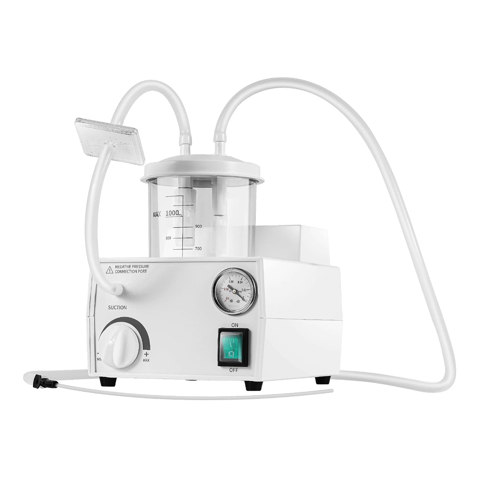 1000ml Electric Expectation Aspiration Machine, Low Noise Vacuum Pump Machine With Suction Unit, Electric Aspiration Machine For Operating Room