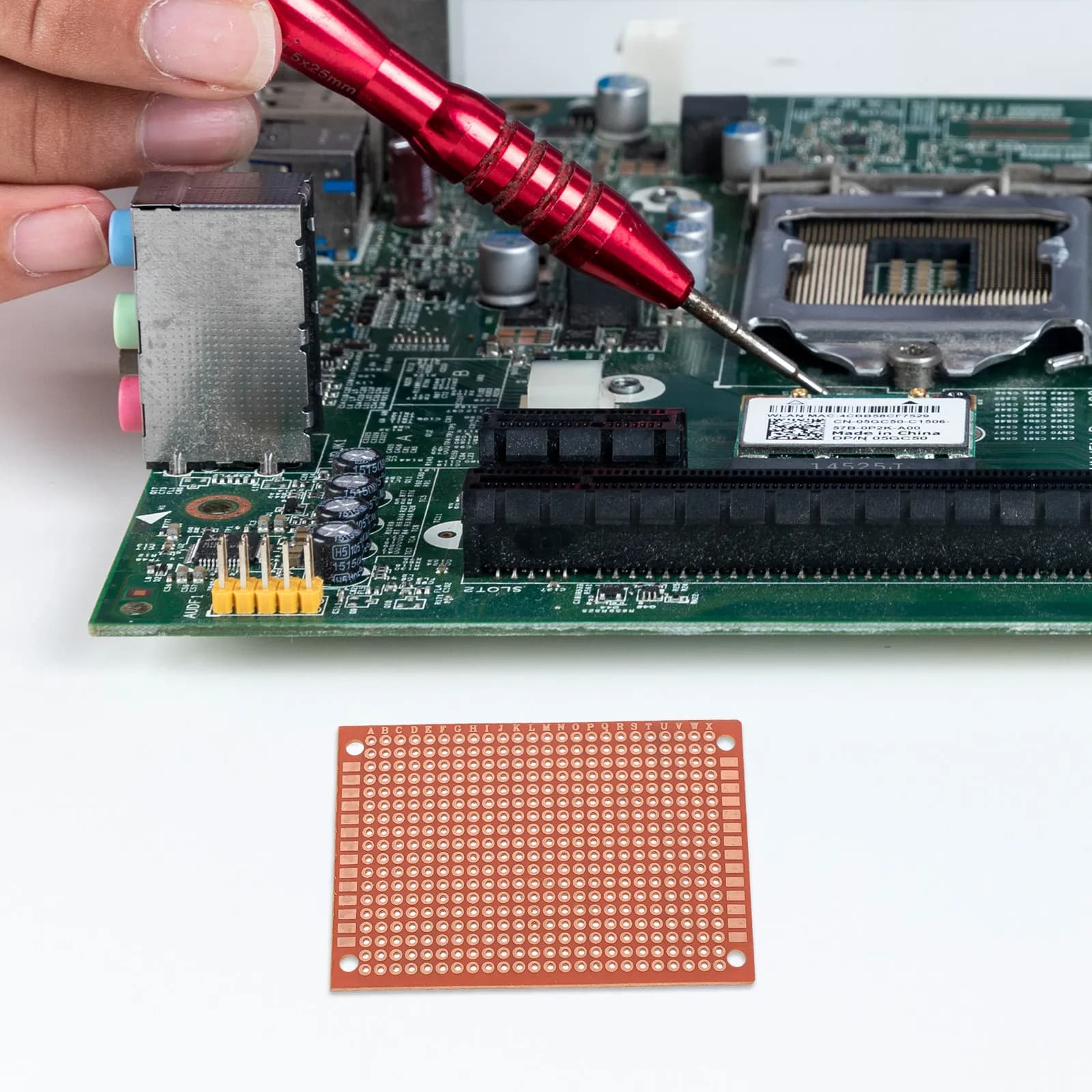 Kit di Saldatura per Principianti, Set di Pratica Elettronica con Circuito e Accessori per Saldatore