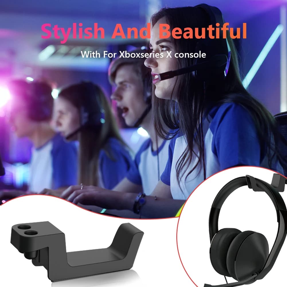 Headphone Hanger Earphone Game Headset Hook Holder Stand Rack Gaming Stand Bracket Display Rack for Xbox Series X