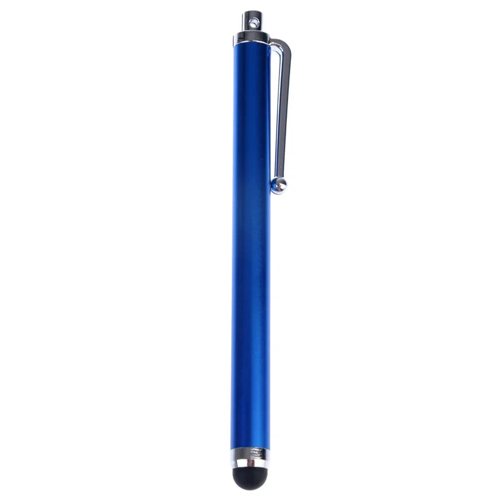 Capacitive Touch Stylus Pen Blue Universal Design Smooth Accurate Response Compatible Tablet Pcs Screen