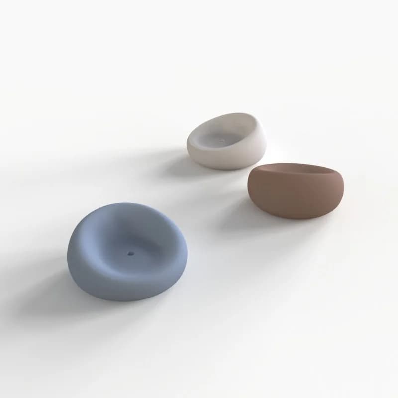 Concrete Mold for Incense Holder DIY Incense Insert Tray Mold Joss Stick Hoder Mold Simple Design Incense Burner Base Mold