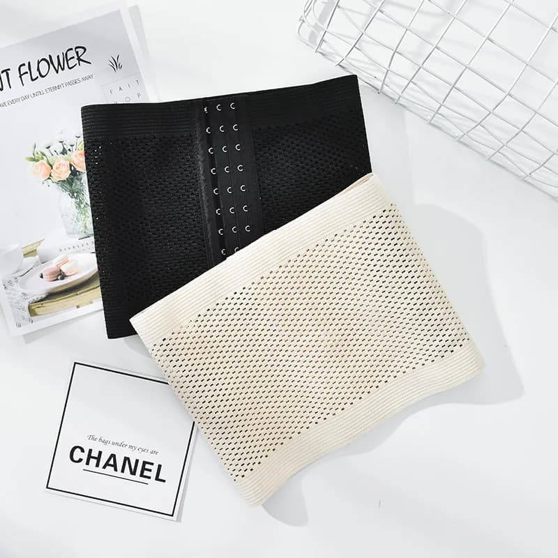 Three row eleven buckle abdominal belt, fat burning postpartum shaping waist seal, breathable shaping waist and abdominal belt