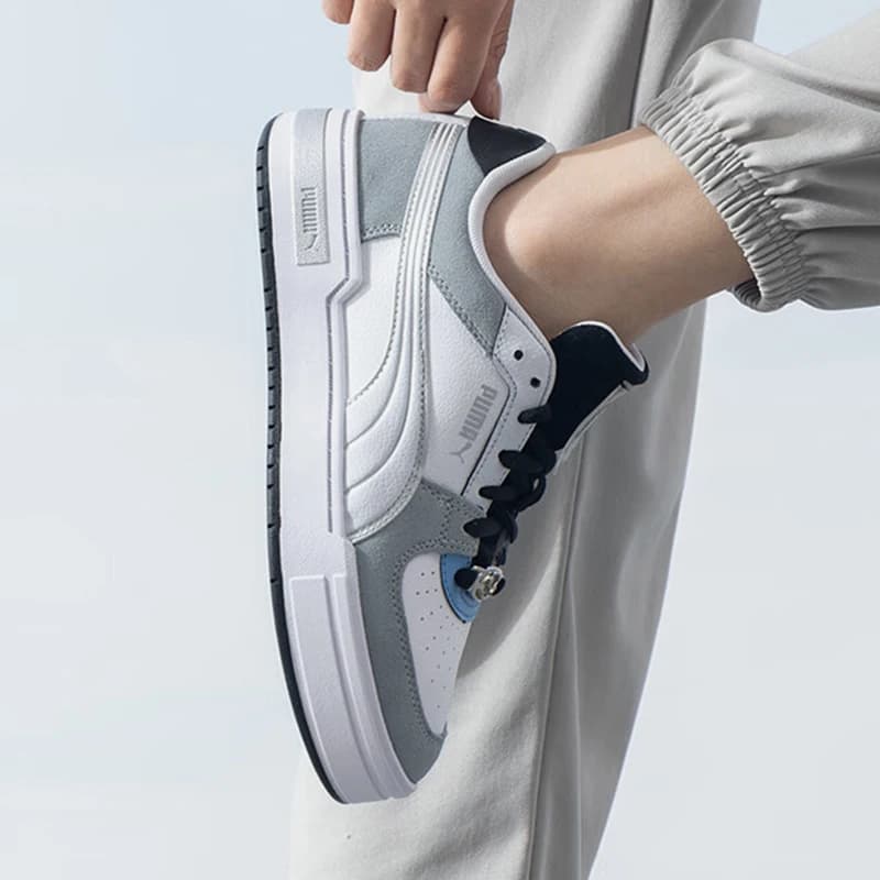 Scarpe da tavola traspiranti con lacci e taglio basso unisex Puma originali della nuova stagione 398346-01