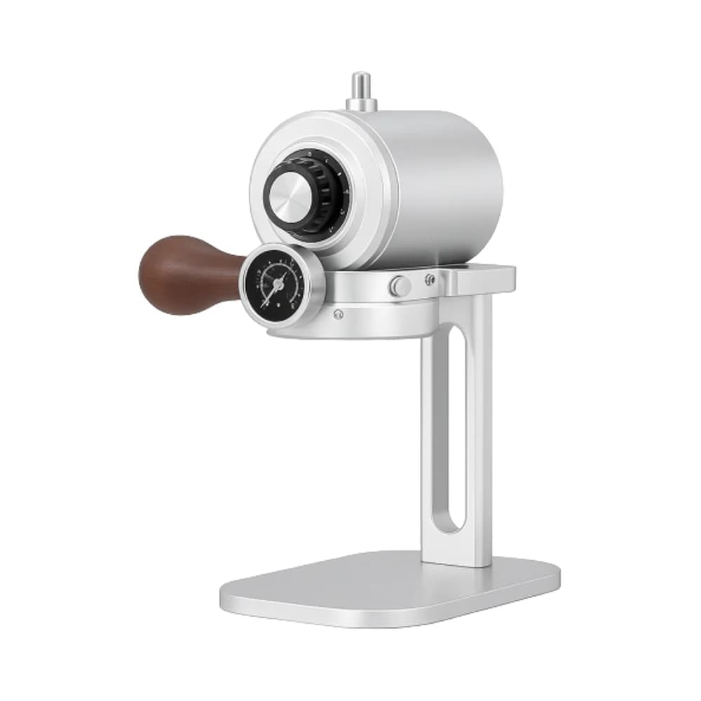 Macchina per Espresso GP15 Professionale con Pompa a Ingranaggi, Pressione Regolabile 9-15 Bar, Compatta in Alluminio