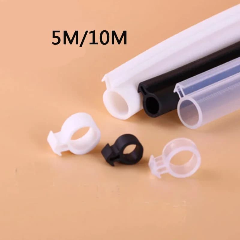 Tipo O Porta in plastica e acciaio Blocco per finestre Sigillatura Meteo Spellatura Gomma siliconica Fascia elastica Lampadina cava Tappo antivento Magico