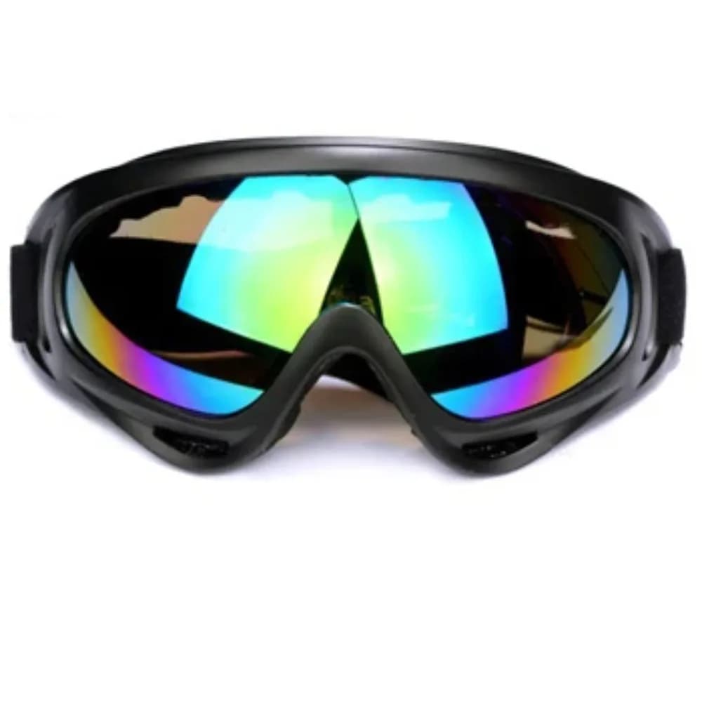 X400 Motorcycle Goggles Windproof Protective Riding Glasses UV Eye Protection for Cycling Ski Airsoft ATV Outdoor Sports