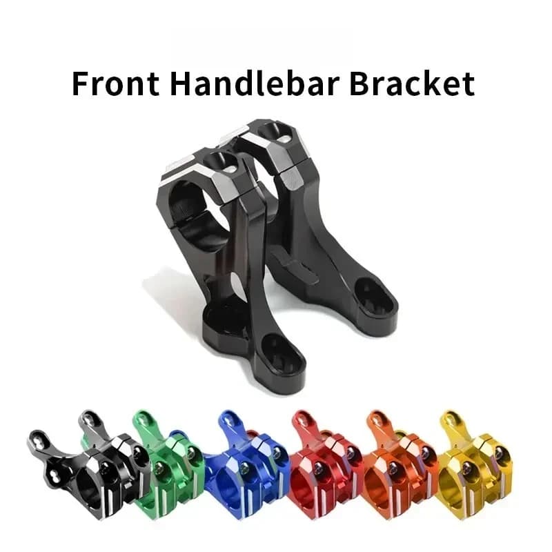 Staffa per manubrio anteriore moto per Surron Light Bee XS Attacco manubrio in alluminio CNC Accessori moto da cross per bici elettriche