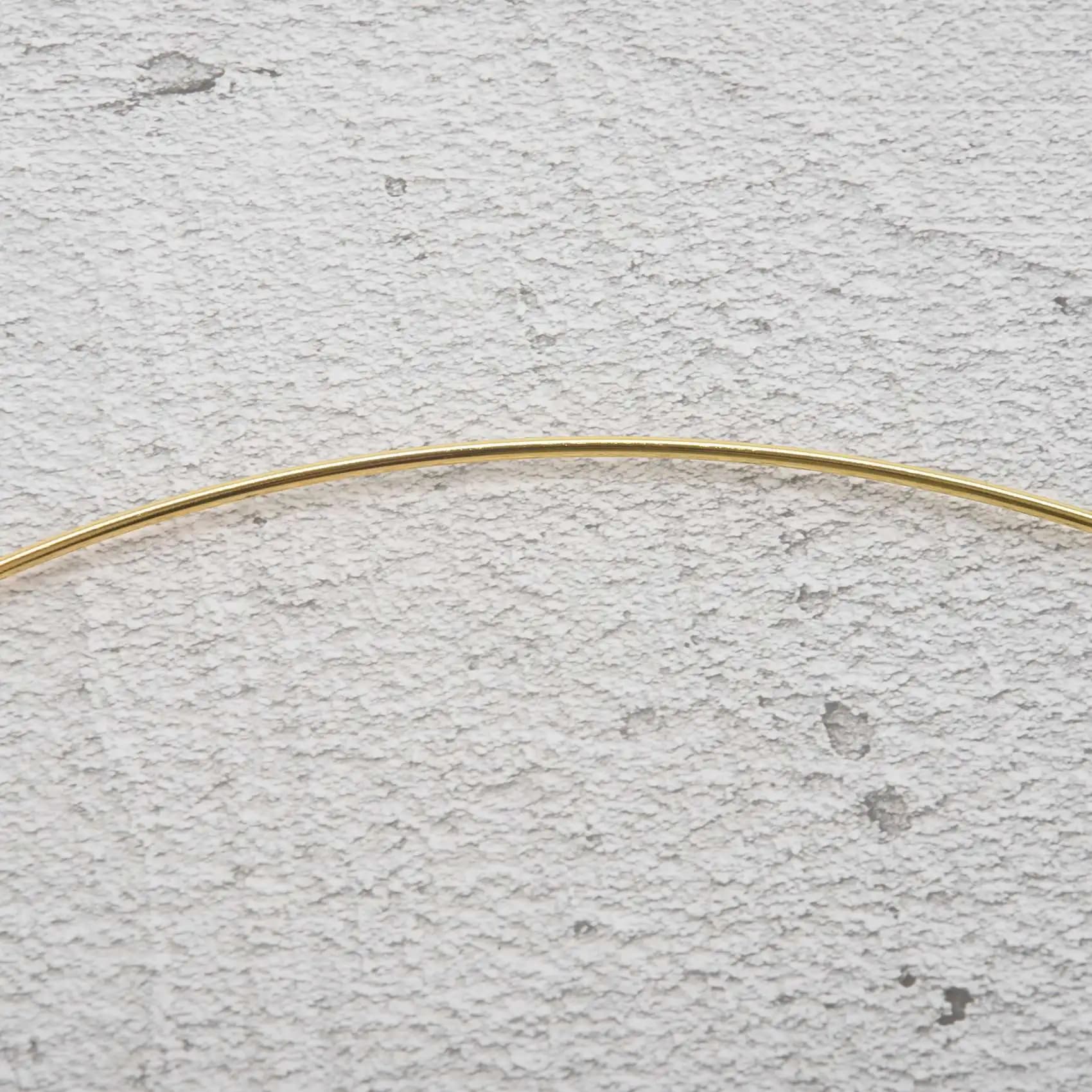 A19F-5 Pack 14 Inch Large Metal Floral Hoop Wreath Macrame Gold Hoop Rings For DIY Wreath Decor, Dream Catcher And Macrame Wall