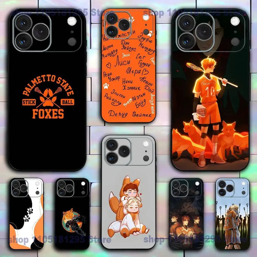 Custodia per Telefono T-The Foxhole Court per iPhone 17,16,15,14,13,12,11,X,XR,XS,Plus,Mini,Pro,Max, Morbida, Nera, Antiurto