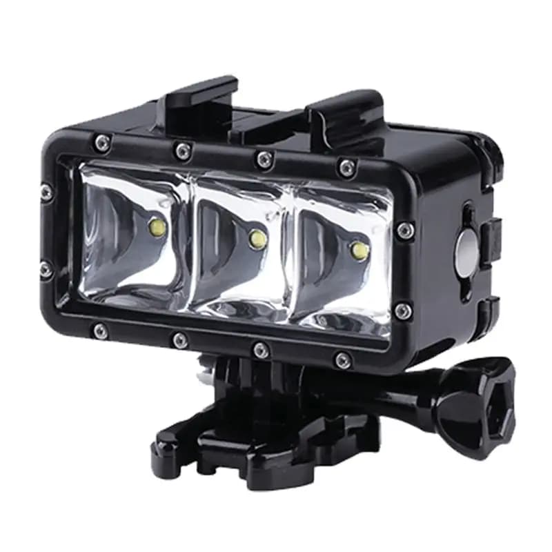 ABKN- Filling light for Gopro Hero 11, underwater light with quick release interface for Gopro Hero 11 10 9 SJCAM YI Action Camera