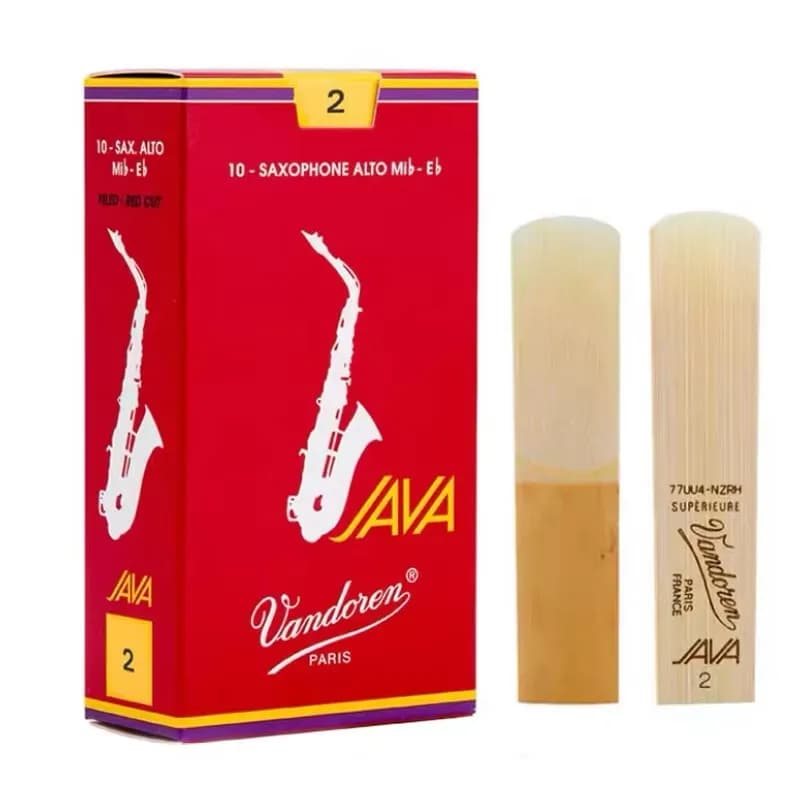 Vandoren JAVA Red box Eb Alto saxophone reeds Bb Soprano Bb Tenor FRANCE Original Pop style SAX Reed