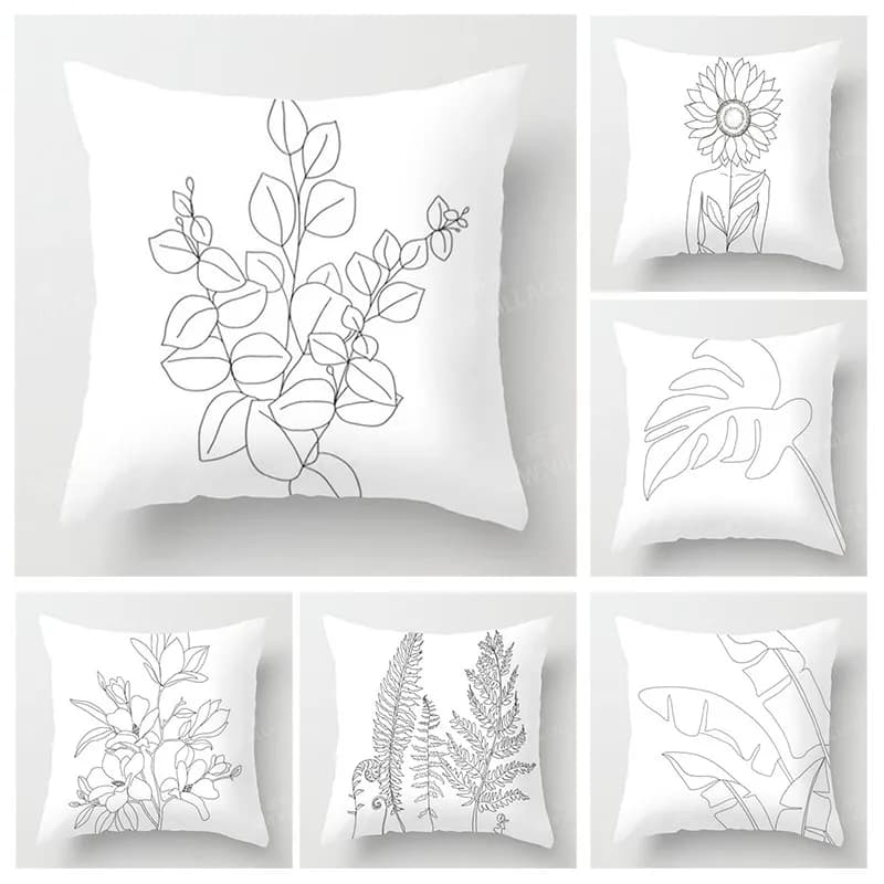 Nordic autumn home decorations autumn lining pillow lining for modern sofa cushion 45x45cm 45*45 50x50 60x60cm 40*40cm 35x35 Morandi