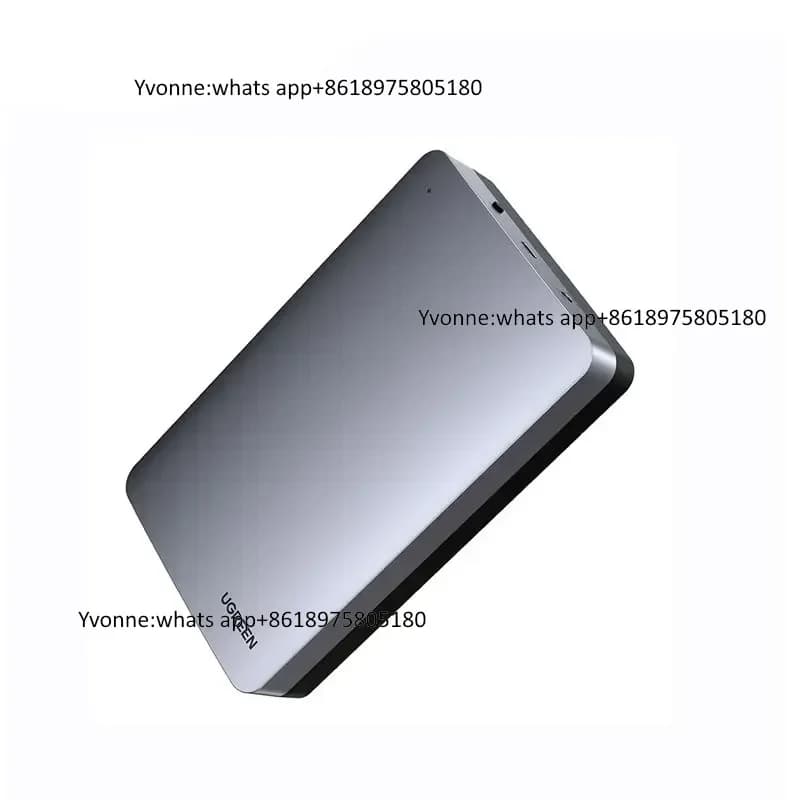 3.5 Inch SATA External Hard Drive Enclosure 2.5 Inch SATA SSD HDD Aluminum USB C 3.1 Gen 2 High Speed 6Gbps Case
