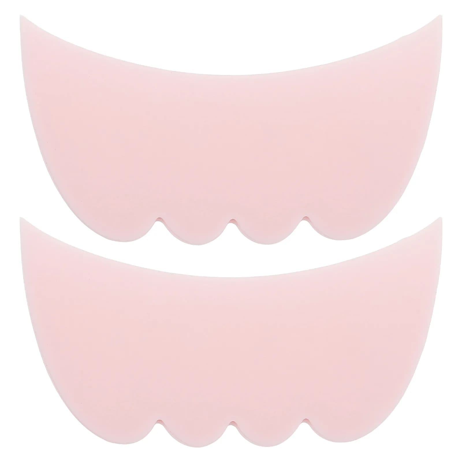Kit 2 Pieces of Soft Silicone Stamps for Eye Makeup, Eyeliner Guide, Anti-Watch Mascara Protection