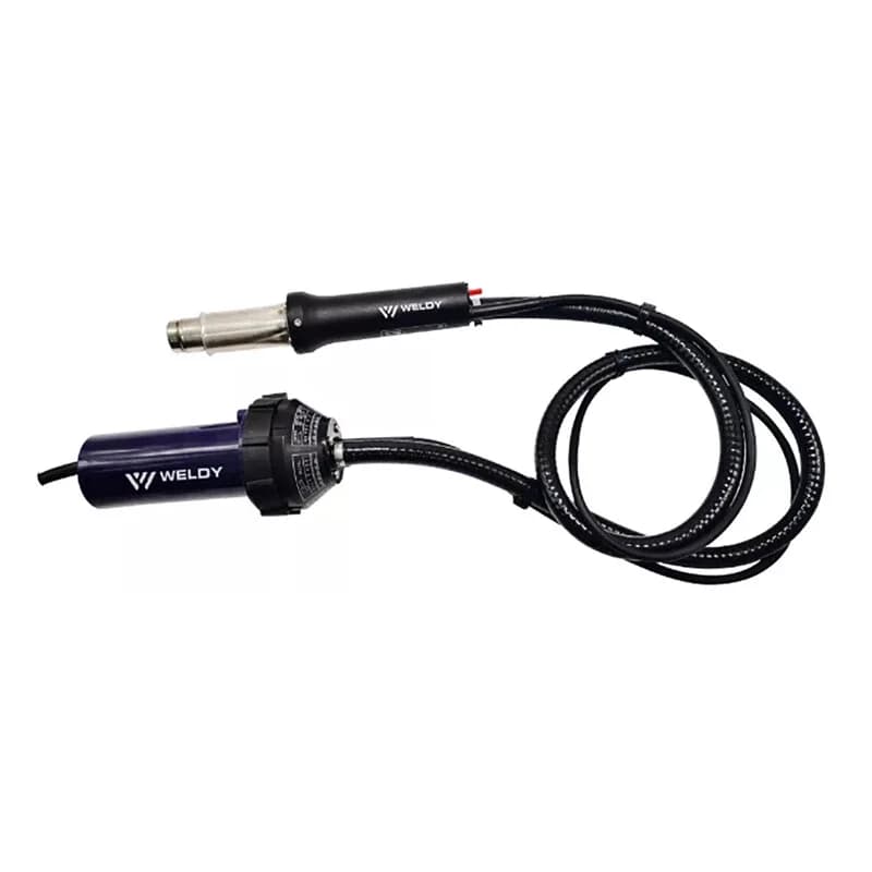 Weldy 230V 1600W Pistola ad aria calda divisa Saldatore di plastica Torcia Pistola termica per saldatura HT300-S
