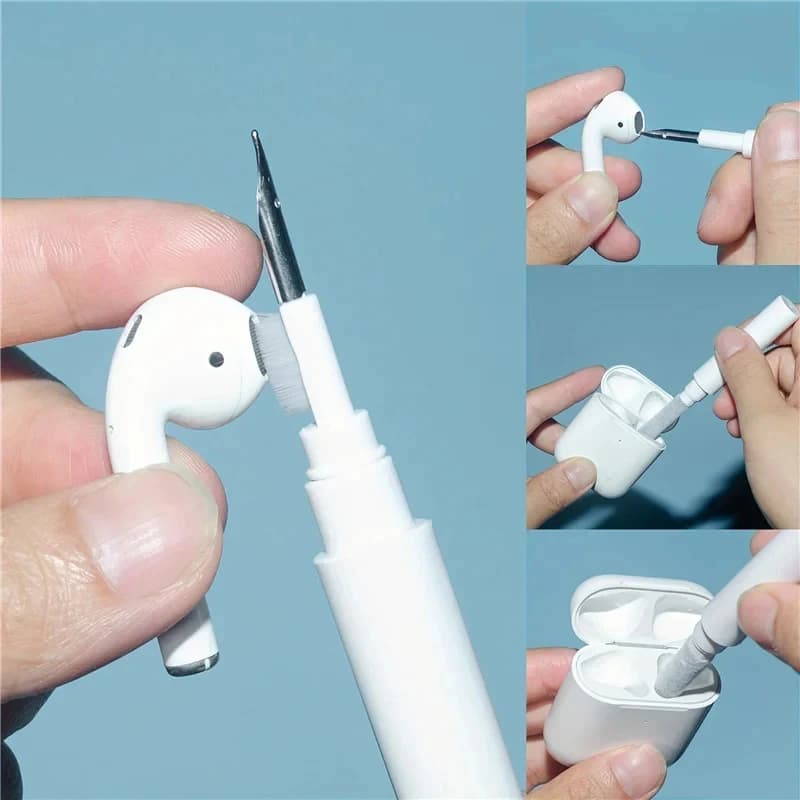 Kit di Pulizia 3-in-1 2026: Penna, Spazzola e Strumenti per la Pulizia degli Auricolari