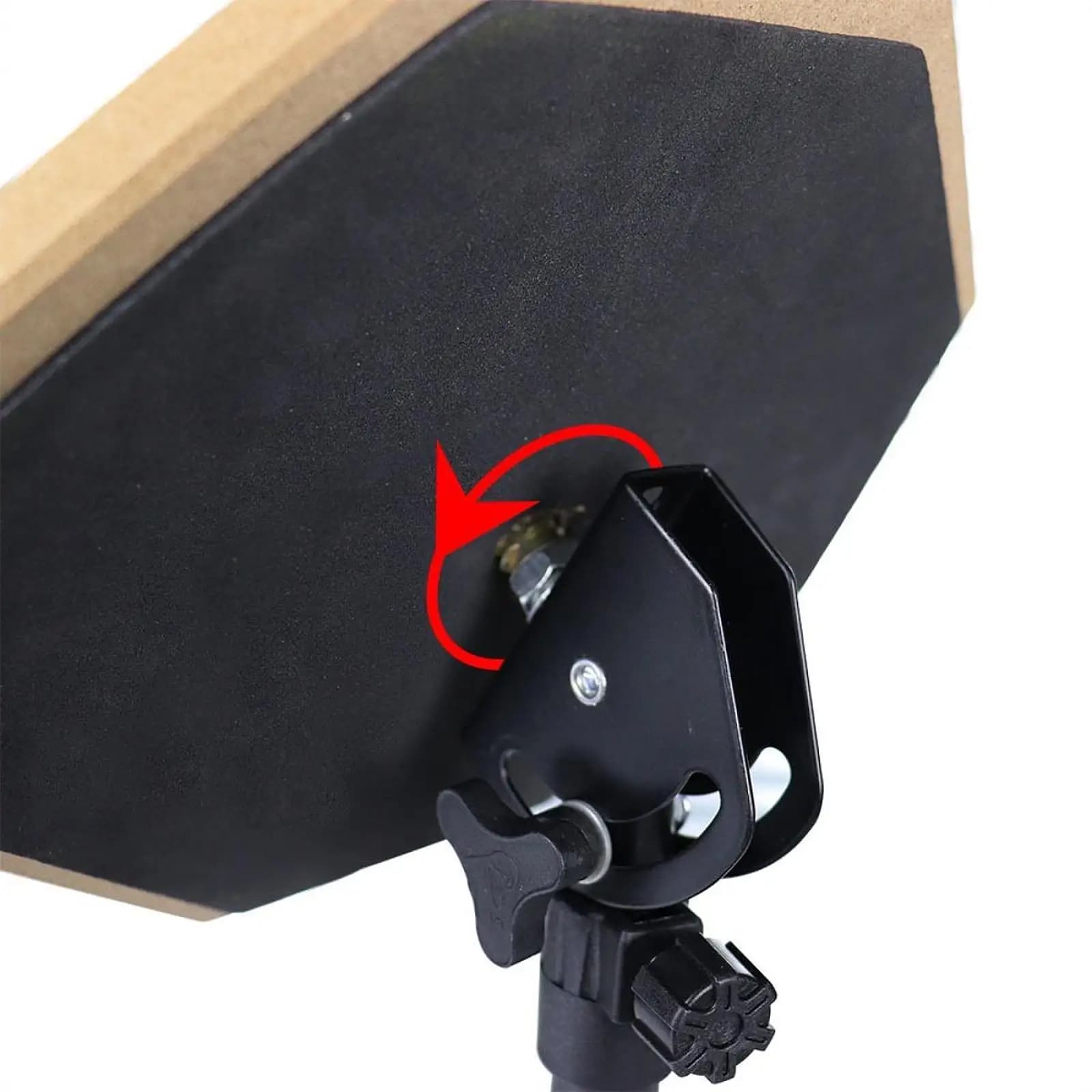 Dumb Drum Stand Height Adjustable Snare Support Folding Drum Pad Practice Stand for Percussion Drum Set