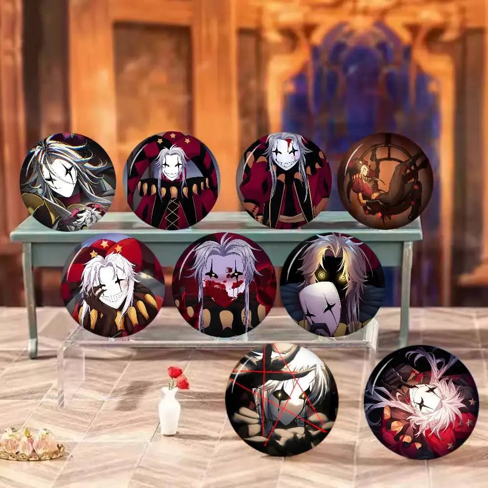 Game The Freak Circus Anime Brooches Cute Cartoon Badge Jacket Jeans Lapel Pin Gift Accessorie