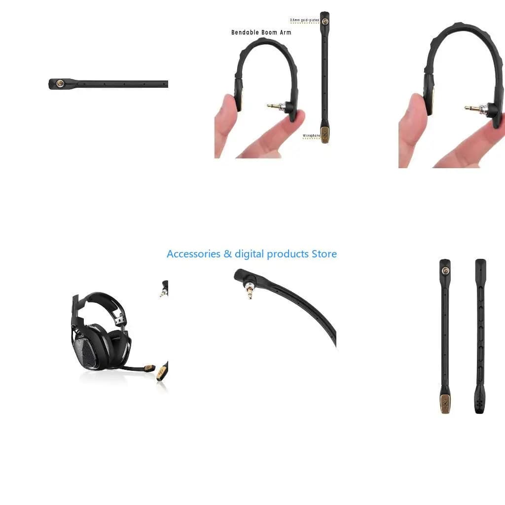 77JD Gaming Headohones Speaker Microphone for Astro A40 Headset Mic-Repair Replaces