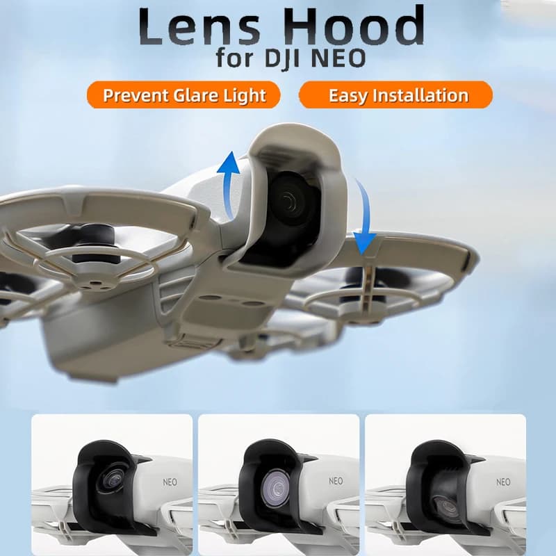 Lens Cover For DJI NEO Drone Gimbal Lens Hood Anti-Scratch Camera Guard Sunshade Lens Protector Cap for DJI NEO Accessories