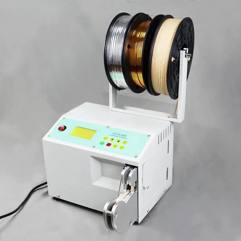 Automatic Simple and Convenient Twist Tie Machine Cable Coil Winding and Binding Machine