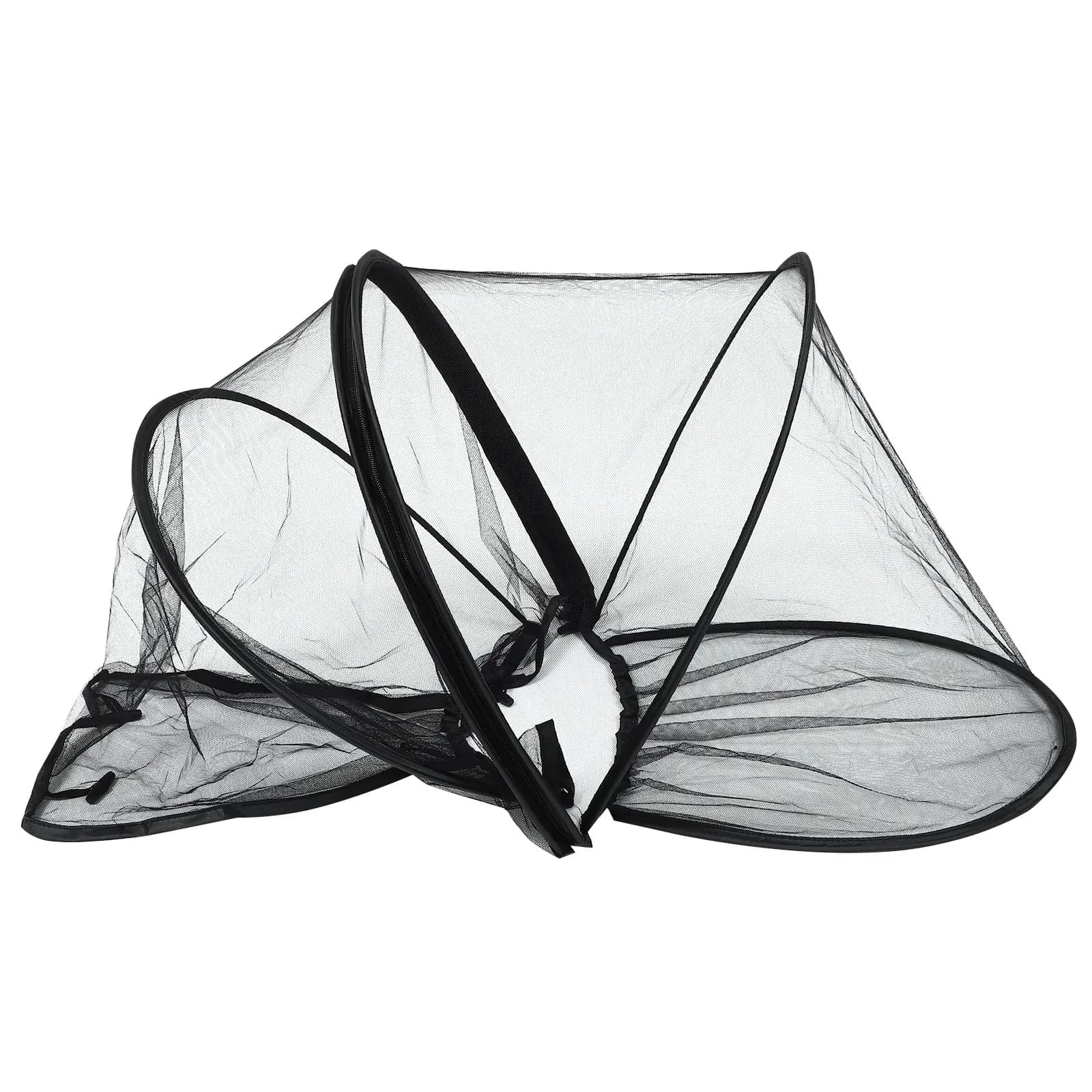 1Pcs High-Density Polyester for Strollers Anti-Uv Insect Repellent Windproof Dustproof Elastic Edge Cradle Mesh Pram