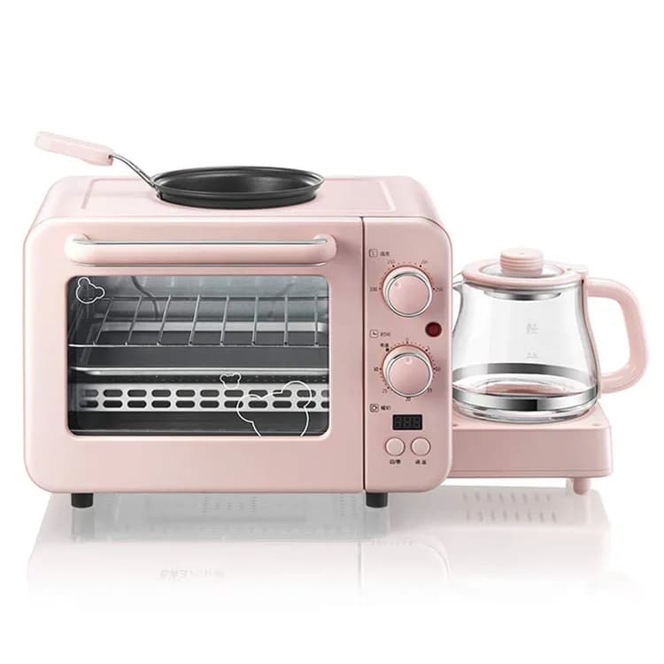 3 combinati con 1 colazione multifunzione con padella forno tostapane
